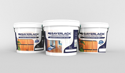 Sayerlack Waterbase Product Label Design
