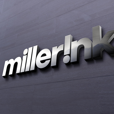 Miller Ink branding graphic design logo web design