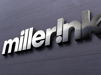 Miller Ink branding graphic design logo web design
