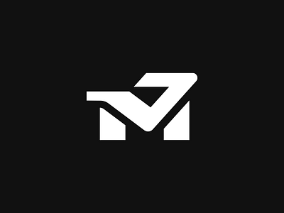 MV VM brand branding design elegant graphic design illustration letter logo logotype m mark minimalism minimalistic modern monogram mv sign tech v vm
