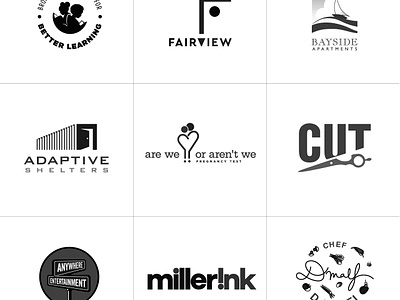 Logos art direction branding graphic design illustration logo vector