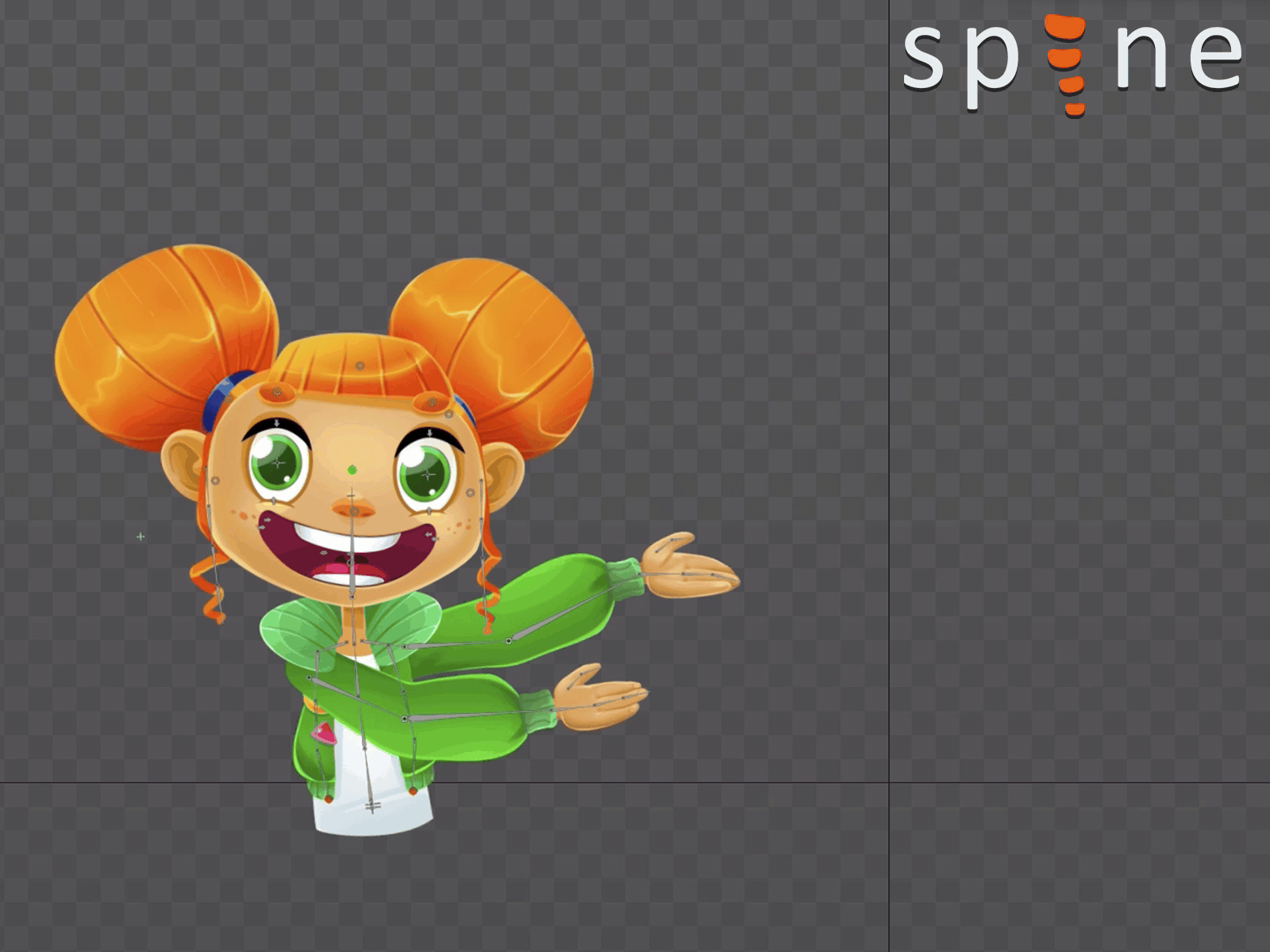 Soli presents 2d animation character game hero rigging solitown spine unity
