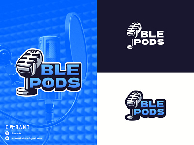 BLEPODS - Logo Design branding design graphic design graphiceffect illustration indonesia logo logodesign vector