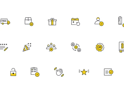 Duotone Icon Set brand icons iconography icons