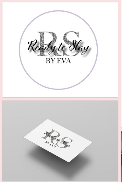 Hairdresser Logo + Business Card adobe branding business card graphic design indesign logo logo design vector