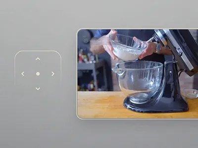 Shoppable TV Concept, Pt 1 apple tv controller d pad motion pdp product product page remote remote control shoppable shopping smart tv television tv tv remote ui