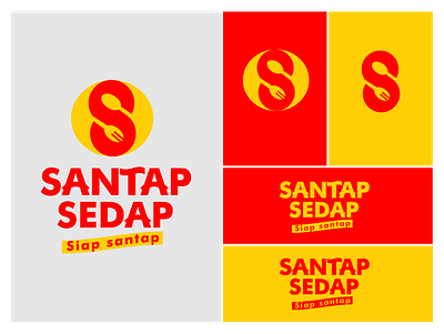 Santap Sedap branding design graphic design illustration logo typography