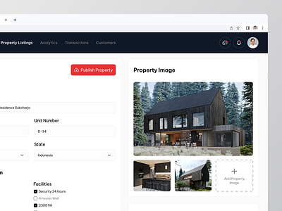 Lander - Landlord Property Management design listing listing page listing property listing website property property listing management property management property website real estate real estate website ui ui design uiux web web design website