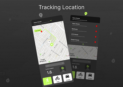 Tracking Location App app figma map app mobile app mobile app design track app tracking tracking app tracking app design tracking location tracking location app tracking mobile app tracking ui ui ui inspiration uiux uix ux