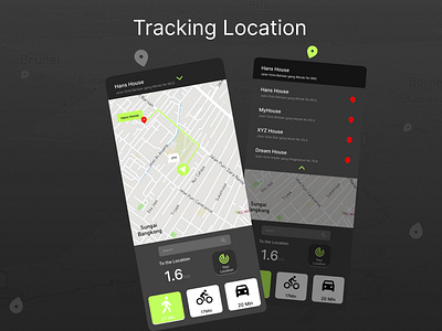 Tracking Location App app figma map app mobile app mobile app design track app tracking tracking app tracking app design tracking location tracking location app tracking mobile app tracking ui ui ui inspiration uiux uix ux