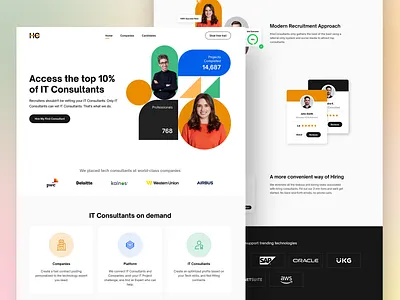 Homepage Mockup Design clean design clean web design minimal modern website design ui ui design web design website design website mockup design