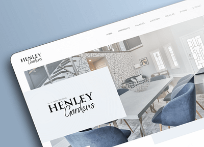 Henley Gardens - Real Estate Web Project design real estate ui uidesign userinterface ux uxdesign web webdesign