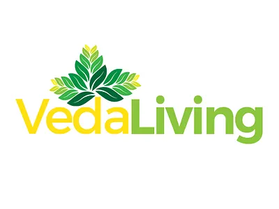 VedaLiving branding logo vector vedaliving