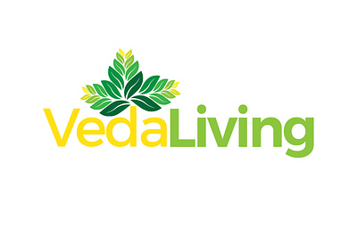 VedaLiving branding logo vector vedaliving