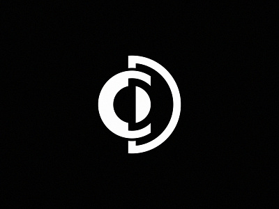 CD or DC Monogram Logo branding c d letter logo logocaptain studio logoground monogram professional logo