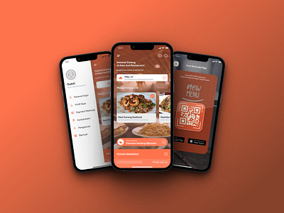 Restaurant App - Savor the Authenticity admin restaurant authenticcuisine creativedesign culinarydesign culturalheritage designinspiration digitaldesign foodapp innovativedesign mobileapp modernui portfoliohighlight restaurantapp traditionalflavors ui ux