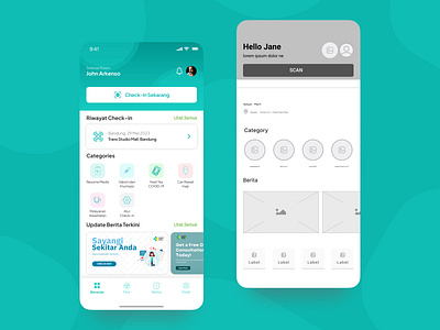 SATU SEHAT - Homepage Redesign datamanagement designportfolio digitalhealth healthapp healthcareapp healthtech indonesia kemenkes medicalrecords satusehat uiux