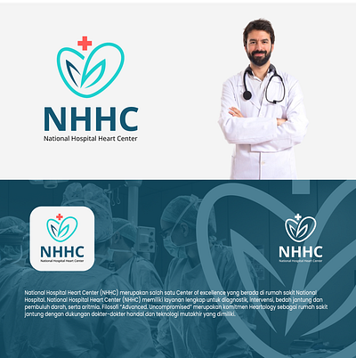 NHHC LOGO branding graphic design logo motion graphics symbol ui