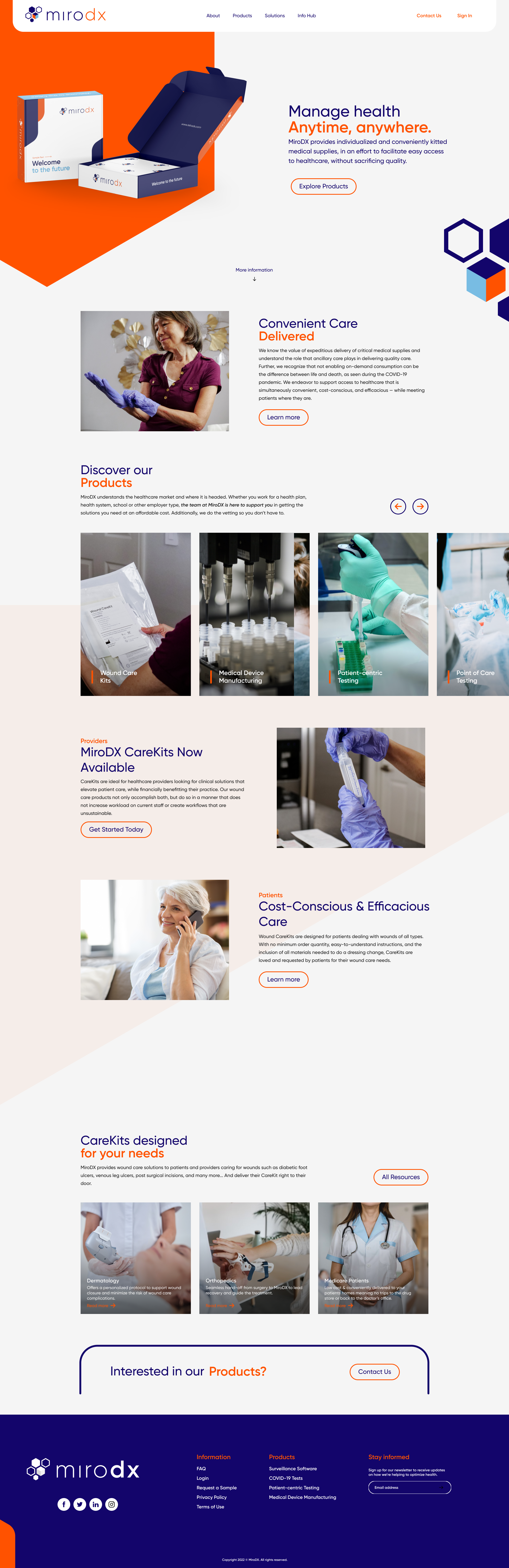 Example of Minimalistic Web Design
