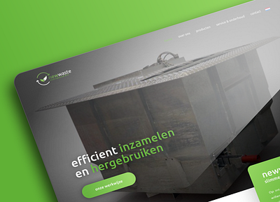 NewWaste - Web Design design ui userinterface ux web webdesign