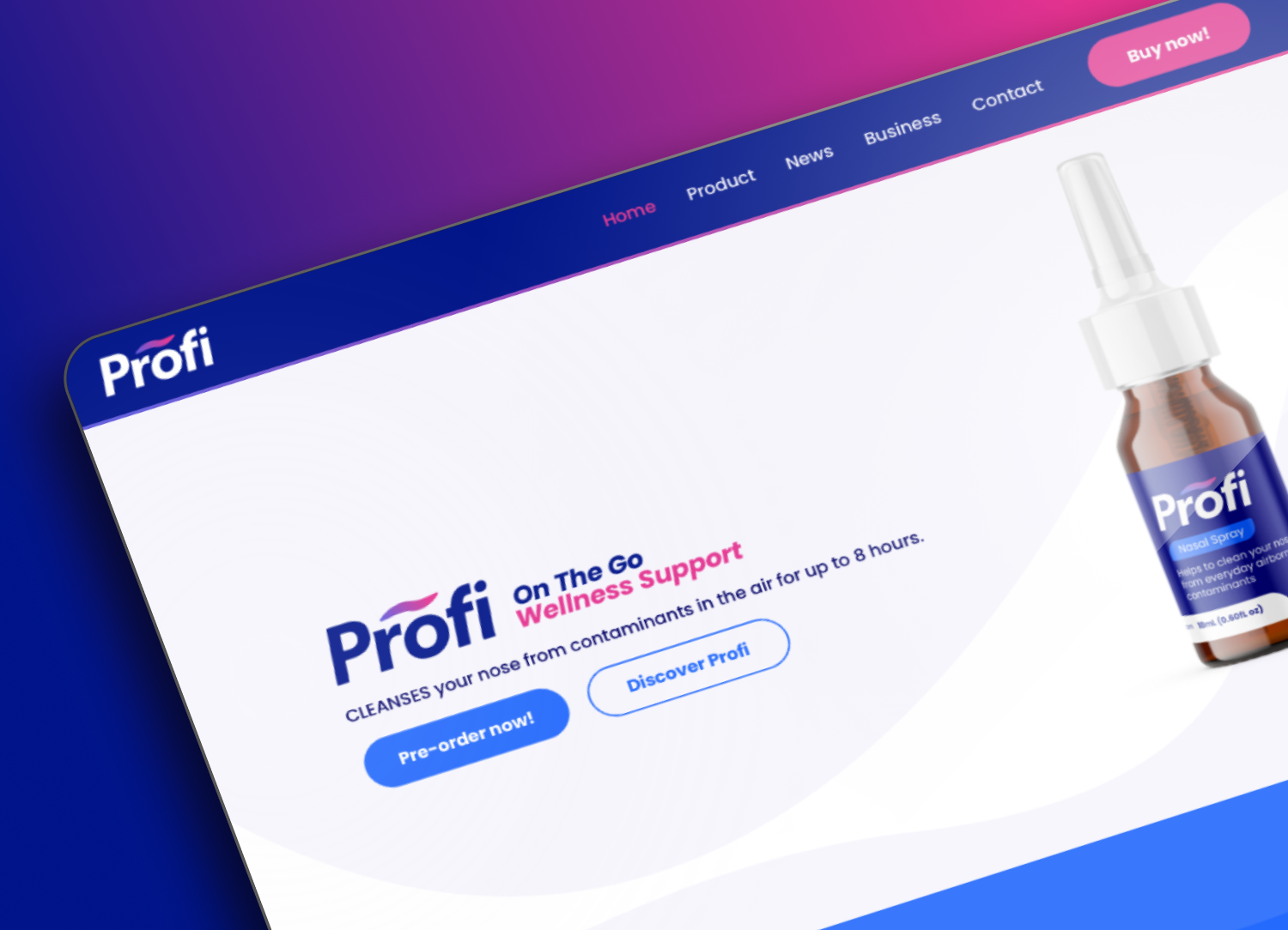 Profi - Web design design ui userinterface ux web webdesign