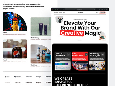 Digital Marketing - Landing Page app branding design graphic design illustration logo typography ui ux vector