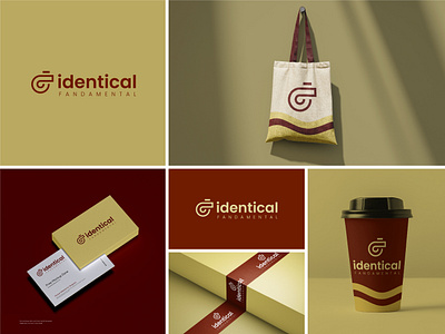 Identical Brand attractive branding business clean crypto design graphic design illustration logo logo design minimal nature ui unique ux vector