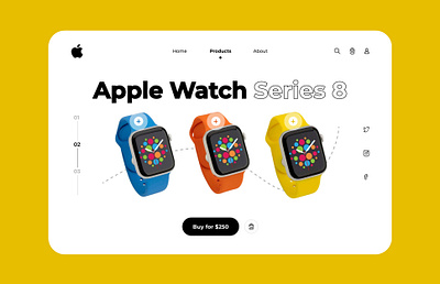 Shopify Landing Page Design (Apple Watch OS) apple watch landing page design apple watch os apple watch webpage design apple watch website design clean design ecommerce ecommerce landing page design ecommerce web page design ecommerce website design intuitive design ios online shopping os product design shopify landing page design shopify web page design shopify website design ui ux user experience web app design
