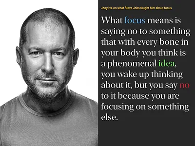 Focus graphic design ui