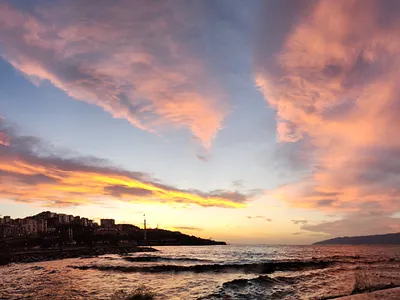 Amazing sunset 3d graphic design motion graphics ui