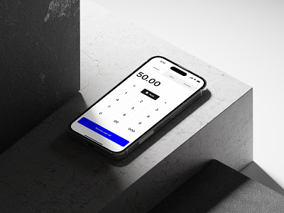 Make a sale app dashboard design flat interface light minimal payment sale ui ux