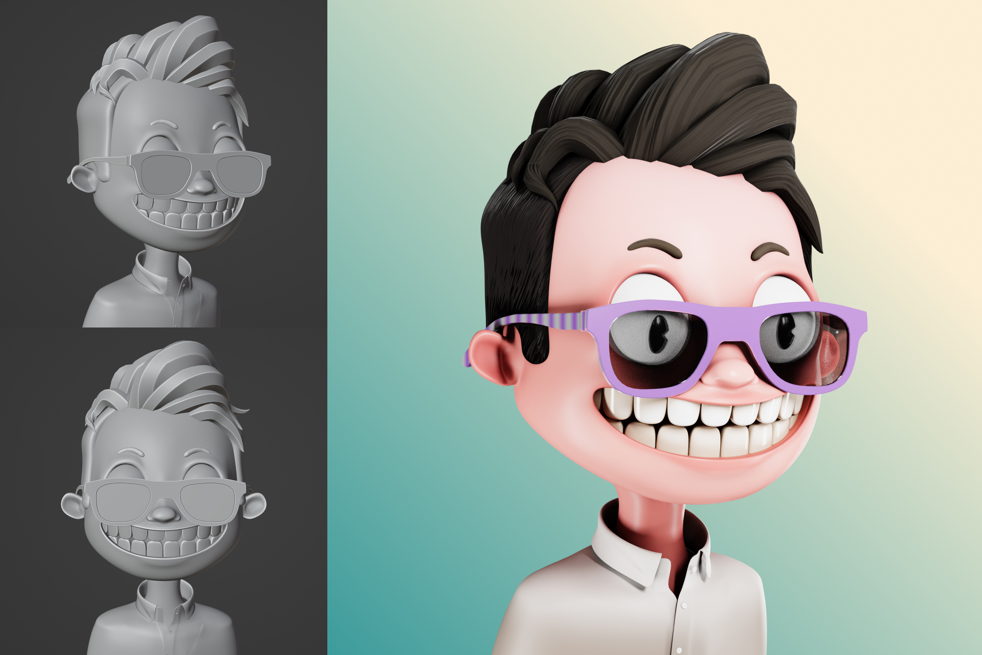 30' Classic Avatars Project 3d avatar character user avatar