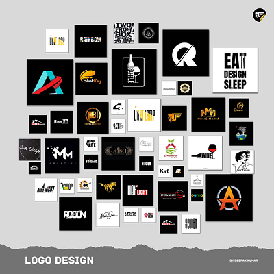 Best Logo Design For Small Business | Deepflax graphic design logo logo design