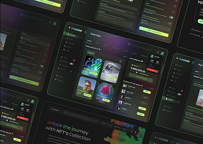 Pandora NFT Dashboard dashboard ui uiux web3