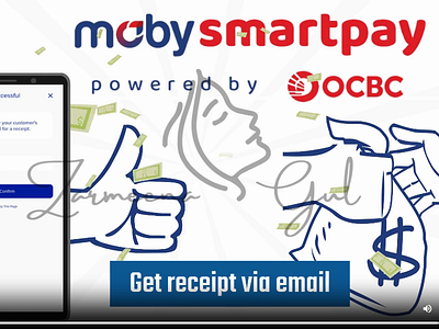 Moby SmartPay Payment Transaction Solutions 2d advertising animated video animation branding cartoon character design design digital marketing illustration marketing mobile app money motion graphics payment smartphone transfer vector video vyond