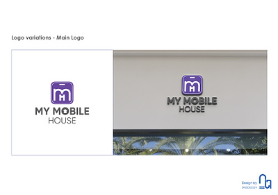 My Mobile House Logo Design branding graphic design logo