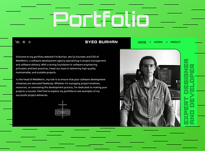Personal Portfolio design figma frontend mobile design personal portfolio portfolio responsive design ui uiux design uiux designer ux