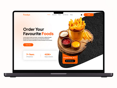 Unveiling Foodys – Where Taste Meets Technologic 3d animation branding graphic design logo motion graphics ui