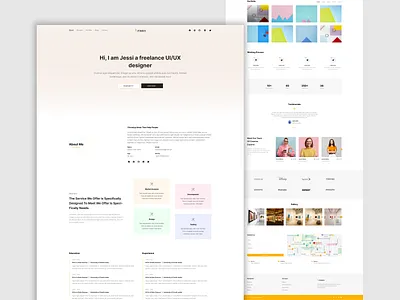 Venus Portfolio Theme branding design graphic design illustration portfolio technology ui userresearch ux website