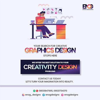 Creative Graphic Designer advert flyer design flyer design graphic design