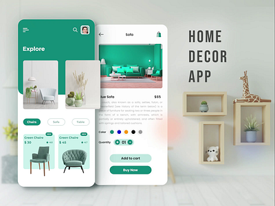 DecoraHub: Your Gateway to Home Elegance! 🌟✨ app design app development decor app home decor app home decor app development mobile app mobile app development