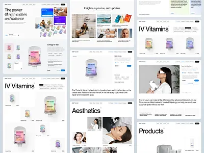 Dripology. Website Redesign design e commerce ecommerce graphic design health interaction design interface layout product redesign services ui ux web design website