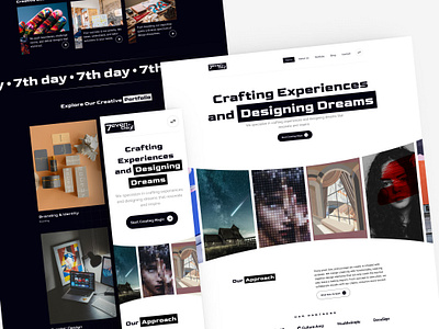 7thday - Creative Agency Website creativeagency