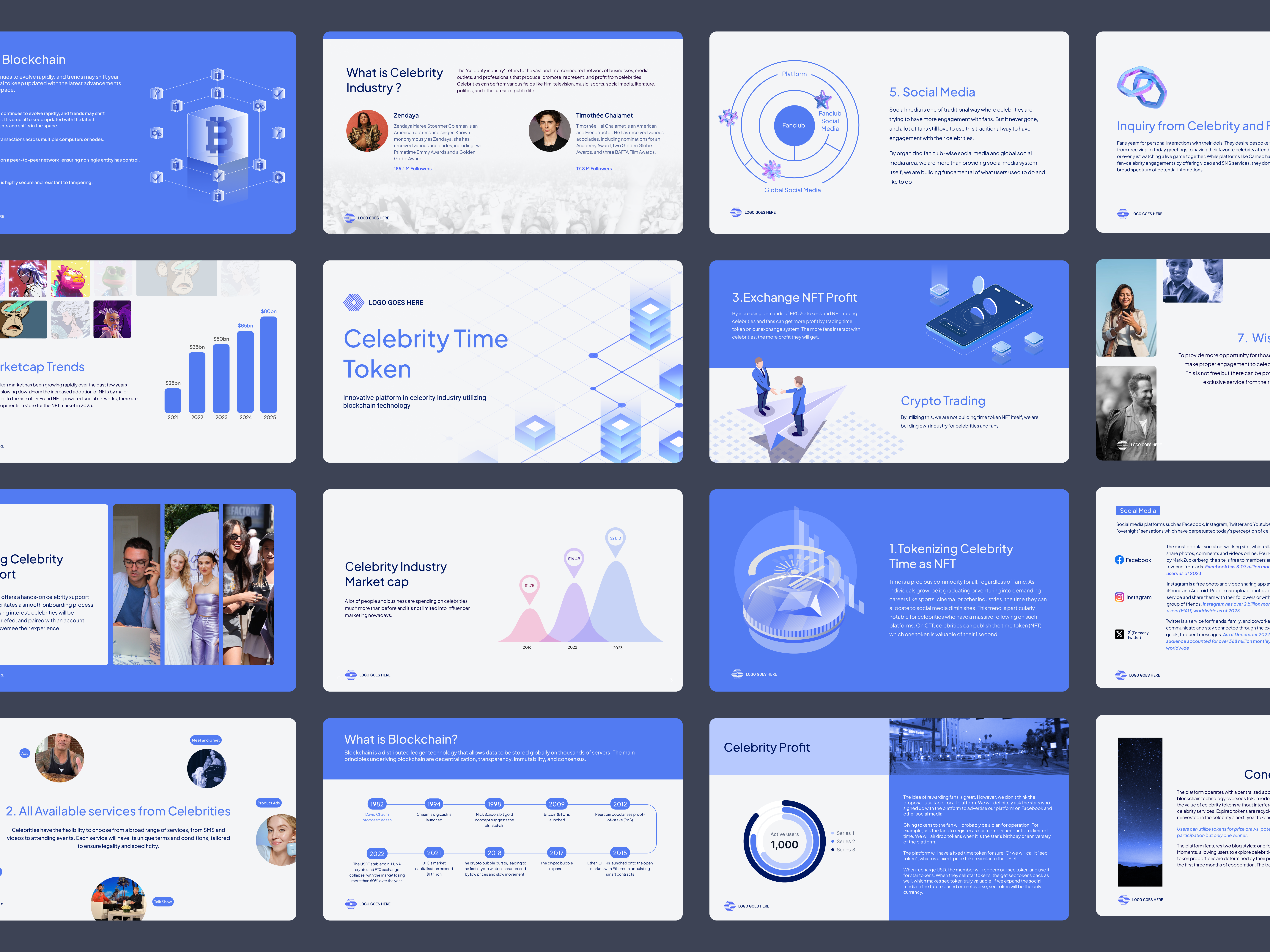 Blockchain Pitch Deck By Vaiz Yudhistira On Dribbble