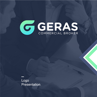 Geras Commercial broker branding graphic design logo