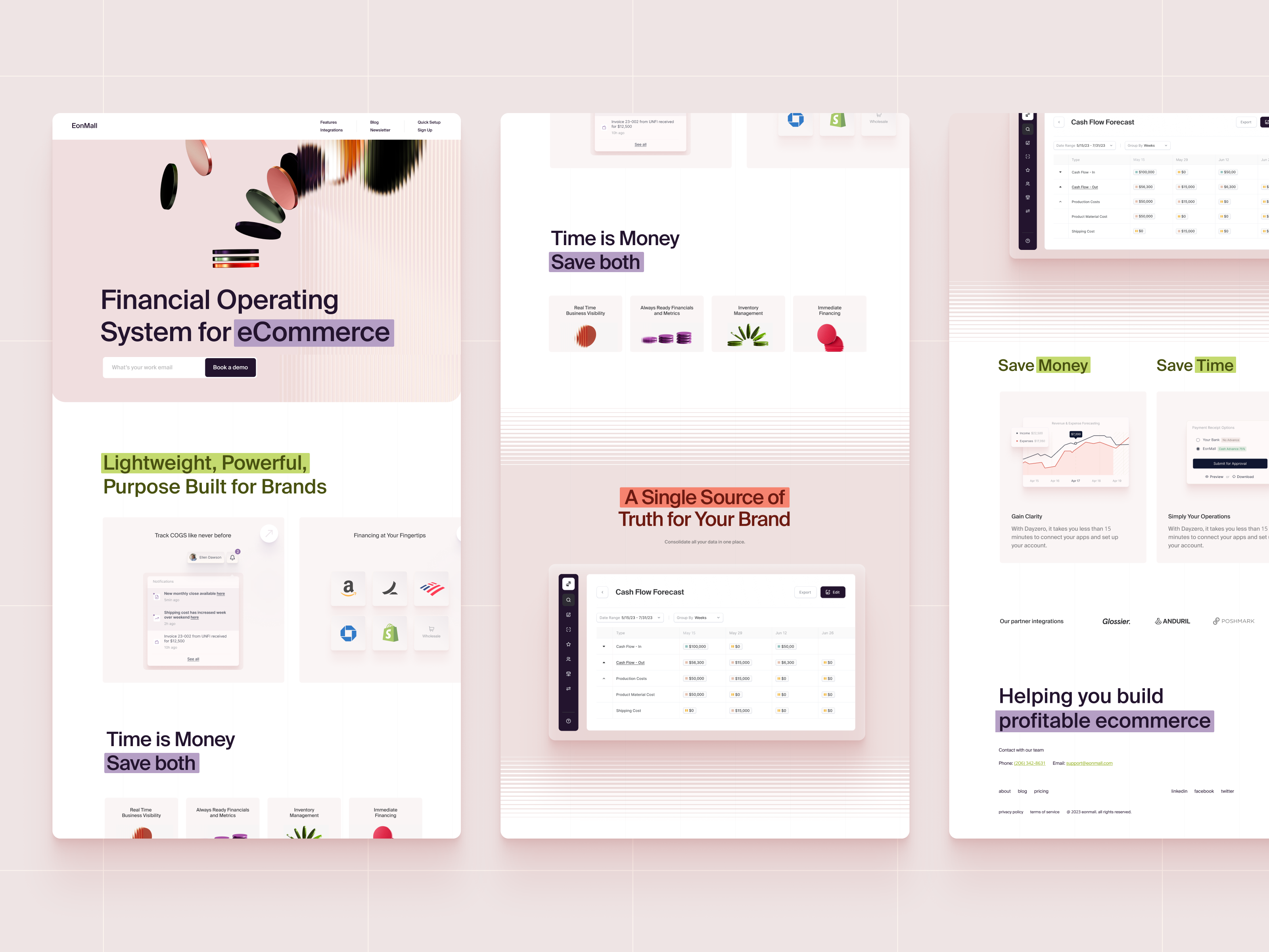 Key Visual - FinTech App 3d branding deep tech design fintech illustration ui ux website