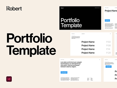 Portfolio Template branding clean design graphic design guide logo minimal minimalist portfolio portfolio template resources simple student template tips typography