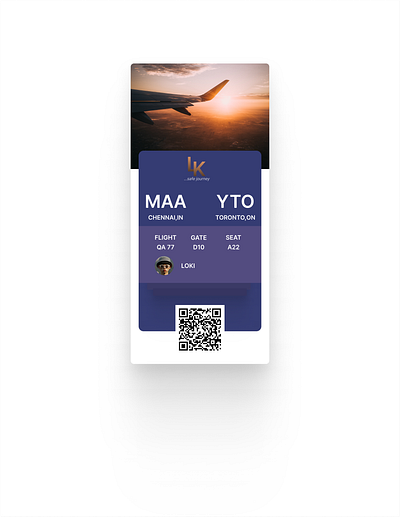 Boarding Pass branding dailyui design graphic design ui