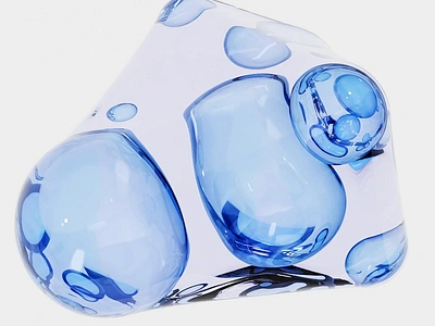 Liquid Bubbles 3d animation bubbles glass graphic liquid motion water