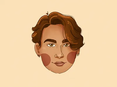 Self-portrait digitalart illustration portrait selfportrait